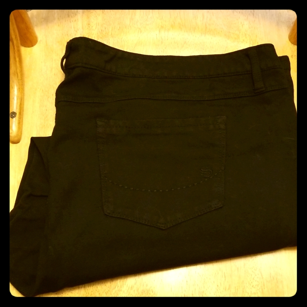 Source of Wisdom Black Boot Cut Pants